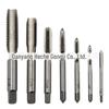 Conjunto de sete peças de torneira manual com cabo quadrado M3-M12 para rosqueamento de ranhuras retas e rosca interna