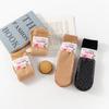 Calcetines Shuiguang Fairy Boca de Pino Grande Trébol de Cuatro Hojas Base de Algodón Absorbentes Antideslizantes Calcetines Cortos Calcetines Sueltos Calcetines de Boca Ancha Mujeres Embarazadas