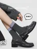 86012 Calcetines Nuevos de Mujer Primavera/Verano Calcetines de Bloques de Color Apilados Estilo Chica Dulce Coreano/Japonés Calcetines de Moda Calcetines de Algodón Transpirables Sin Costuras