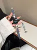 Pulseira de Couro Denim com Revestimento de Resina Irregular Adequada para Apple iWatch 11ª Geração 10/987Ultrase