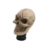 Palanca de Cambios Manual Modificada Personalizada Cabeza de Calavera Cabeza de Engranaje Palanca de Cambios Manual de Resina Cabeza de Fantasma Palo de Onda Personalizado Cabeza