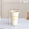 Cubo de Flores de Hierro Estilo Americano, Cubo para Arreglos Florales de Floristería, Cubo Decorativo de Arte en Hierro para Uso Doméstico, Cubo de Pie Decorativo para Flores Secas, Cubo Creativo Despertar Floral