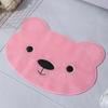 Alfombrilla Antideslizante para Baño Ducha Bañera Infantil Bañera Inodoro Dibujos Animados Felpudo Impermeable Felpudo para Pies Alfombrilla de Piso para Baño del Hogar