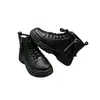 Talla 36-40 zapatos de vestir sencillos nuevos para mujer, botines estilo Martin, zapatos de princesa estilo estudiante de secundaria, zapatos de piel, botines