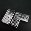 Suporte para tubos de ensaio em aço inoxidável 304 tipo Z diâmetro do furo 15mm 17mm 25 furos 50 furos suporte para tubos de ensaio