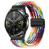 Adequado para Pulseira de Relógio Huawei Gt7/6Pro, Fivela Magnética de Metal para Samsung Watch7/6, Pulseira de Relógio de Nylon com Malha Tecida