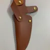 Funda Protectora de Cuero para Cuchillo de Deshuesar, Funda de Almacenamiento para Herramienta de Sacrificio al Aire Libre, Funda de Cuero Anti-Rayaduras para Cuchillos de Cocina del Hogar