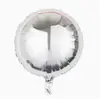 Plato de luz redondo de estrella de cinco puntas de amor de 18 pulgadas, globo de aluminio Tanabata, Día de San Valentín, confesión, decoración de boda