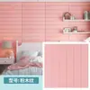 Pegatina de pared de fondo engrosada transfronteriza, pegatina de pared estéreo 3D, papel tapiz autoadhesivo, paquete suave de espuma, papel para techo, pared de techo