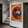 Lujo Ligero Pintura de Luz Entrada Sala de Estar Pintura Decorativa Tira de Luces LED Pintura Pasillo Colgante Pintura Artística Lujo Ligero Murales de Pasillo
