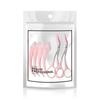 En Stock Dropshipping Tijeras para Cejas con Peine, Tijeras de Belleza, Recortador de Cejas, Tijeras de Maquillaje, Tijeras para Cejas, Recortador de Cejas