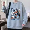 Moletons Hip-Hop Transfronteiriços para Homens e Mulheres, Estilo Regular Esportivo Casual de Primavera e Outono, Marca da Moda Estilo Hong Kong Roupas Novas