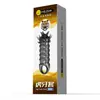 Anel Peniano Lobo de Cristal Dente de Lobo Amor Secreto com Espinhos e Contas, Anel de Bloqueio de Sêmen Homem Dentes de Dragão Tigre, Anel Cogumelo Brinquedo Sexual Adulto