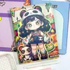 Nuevo Estilo Cuaderno A5 Primo Grande Cuaderno de Páginas de Colores Cuero PU Bloc de Notas para Estudiante Cuaderno Rayado de Dibujos Animados de Moda
