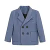 Traje de Vestir para Niños Estilo Británico Traje de Paje para Actuación Otoño e Invierno Nuevo Traje de Chaqueta para Niño Pequeño y Mediano Anfitrión de Piano