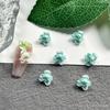 Nueva Joyería para Uñas de Flor Lateral de Lirio Adhesivo en Crema Luminoso Decoración para Uñas Flor Suave Material Resina Accesorios