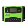 Controlador solar com display LCD de 60A 12V24V autoidentificação de voltagem da bateria controlador de carga solar