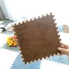Uma geração de cabelo 30*30cm 60*60cm Jin Fuchun acolchoado mais veludo flocado espuma costura tapete tapete
