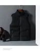 Cárdigan de cuello alto para hombre directo de fábrica, chaqueta chaleco casual de color liso, chaqueta chaleco de invierno de venta caliente transfronteriza con cremallera