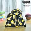 Bolsa de lino con cordón de algodón y lino estampado, bolsa de lino para guardar artículos diversos, ropa interior, bolsa de almacenamiento para viajes, bolsa de regalo