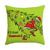 Funda de Almohada Navideña Transfronteriza de Comercio Exterior Grinch Divertida Almohada Cuatro Piezas Sofá Decoración del Hogar Cojín Personalización