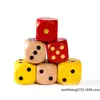 Punto de venta caliente dados de madera de loto dados para niños herramientas de enseñanza accesorios de juego de dados de madera dados 30mm