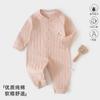 Roupa de primavera para bebê macacão para recém-nascido classe a roupa de algodão para bebê para escalar macacão para bebê tamanho 73 80 ha