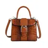 Bolsa de Mão Retrô Transfronteiriça para Mulheres 2026 Nova Estampa de Cobra Moda Elegante Bolsa Kelly Versátil de Ombro Transversal de Alta Qualidade