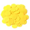 Pieza de tela de fieltro no tejido para juntas accesorios DIY hechos a mano varios tamaños color color disco no tejido