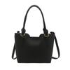 Transfronterizo 2025 Primavera Nuevo Textive Moda Bolso de Hombro Gran Capacidad Simple Casual Bolso de Mano Sobaco Bolso Tote