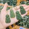 Venta al por mayor del fabricante Candado de Paz Xiangyun Ruyi, Colgante Buda de Agua Clara de Jade Hetian, Colgante Hebilla de Paz de Jade Hetian