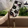 Adecuado para Funda de Teléfono Móvil Itel Bolso Nuevo Carcasa Blanda Diagonal Dos Tonos Corazón Lindo Colgante para Cuello Textura Silicona Simple