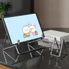 Soporte multifuncional de escritorio simple y transparente para teléfonos móviles y tabletas, adecuado para ver programas y clases en línea, portátil y conveniente para usuarios perezosos