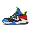 Zapatos Deportivos para Niños Zapatos de Baloncesto para Niños 6-15 Años Malla Transpirable Tenis para Estudiantes Antideslizantes Resistentes al Desgaste Zapatos para Correr