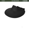Sombrero de Sol de Copa Vacía para Mujer en Verano, Anti-UV, Sin Marcas, Todo en Uno, Parasol Deportivo Plegable, Sombrero de Sol de Ala Ancha