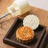 Nuevo Molde para Pasteles de Luna Modelo 2026, Tipo de Prensa Manual para Uso Doméstico, para Hacer Pasteles de Luna Estilo Cantonés de 75g, Prensa Comercial Grande de 100g