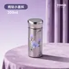 Nova Caneca Minimalista Estilo Chinês em Titânio Puro com Alto Valor Estético, Caneca Térmica com Separação de Chá e Água, Mini Caneca Térmica de Bolso Fashion