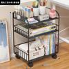 Librero de Escritorio, Estante de Almacenamiento de Escritorio, Organizador de Escritorio de Oficina, Mesa de Comedor, Armario, Escritorio de Dormitorio, Estante de Múltiples Capas, Estación de Trabajo