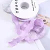 Borde de oreja de cola de pez hilo pequeño fresco cinta plisada cinta de hilo de borde ondulado flor de cinta material de embalaje cinta para ramo