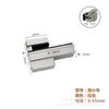 Abrazadera de Vidrio Ajustable Tipo F Engrosada y Alargada Estabilizador Carro para Vidrio Soporte de Placa Laminar Abrazadera Fija Soporte de Placa Laminar Abrazadera en Forma de Siete