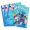 Nova coleção de diversos designs de papel de seda para decorações temáticas de festas de aniversário e feriados, papel de seda descartável com atmosfera de desenhos animados e anime