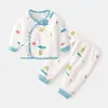 Conjunto de Ropa Interior Sin Costuras para Bebé Recién Nacido, Ropa Estilo Primavera y Otoño, Conjunto de Otoño para Bebé con Parte Superior y Inferior Separadas, Ropa para Recién Nacido Estilo Monje