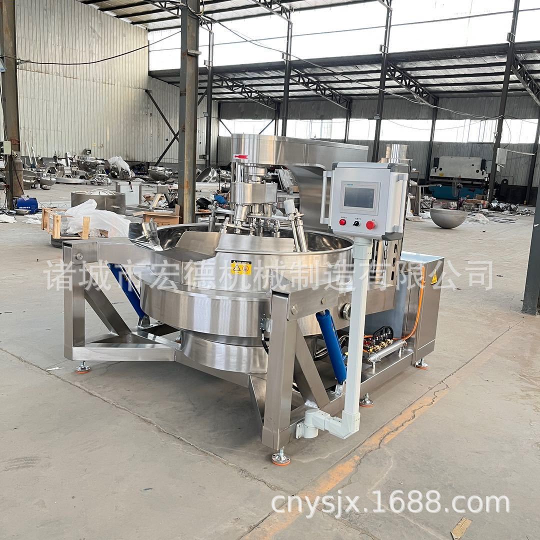 全自动行星搅拌燃气加热夹层锅