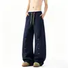 Pantalones de Moda Bordados de Marca de Temporada para Hombre, Pantalones Casuales Rectos Holgados de Moda, Pantalones Deportivos de Chándal para Pareja
