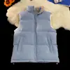 Chaleco de Algodón con Empalme a Cuadros Otoño e Invierno Nuevo Holgado Talla Grande para Hombre Casual Deportivo Engrosado Cálido