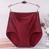 Roupa Íntima para Mulheres de Meia-Idade e Idosas, Algodão Confortável Tamanho Grande Cintura Alta Meninas Cheinhas Calcinhas de Algodão Femininas Atacado