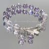 Pulsera de cuatro piezas con cuentas de mariposa para mujer, diseño exquisito, pulsera de gran valor, suelta, ideal para mejores amigas y estudiantes.