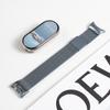 Adequado para Xiaomi Mi Band 8/9 Versão NFC Metal Magnético Milanês Xiaomi Mi Band 10 Pulseira de Relógio de Aço Inoxidável