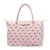 Nova Bolsa de Viagem Curta Flor de Morango, Bolsa de Bagagem Leve Multifuncional da Moda para Ombro, Bolsa para Yoga Fitness Compras