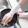Guantes Impermeables de Caucho Látex Duraderos para Limpieza de Cocina, Lavar Ropa y Platos, Guantes de Lavavajillas de Plástico y Caucho Engrosados